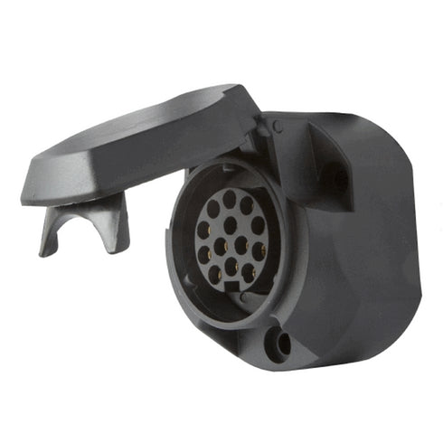 SOCKET PVC 13 PIN 12VOLT EURO  (s)